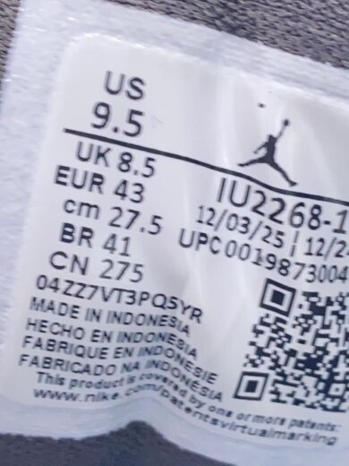 商品画像：AIR JORDAN 1 LOW SE V2_エアジョーダン 1 ロー SE V2/27.5cm/GRY// 5