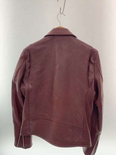商品画像：ダブルライダースジャケット/XL/羊革/BRD/無地/274702J 2