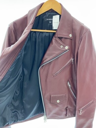 商品画像：ダブルライダースジャケット/XL/羊革/BRD/無地/274702J 3