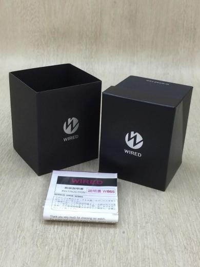 画像：WIRED×BEAMS/AGAM702/デジボーグ/クォーツ腕時計/デジタル/BLK6