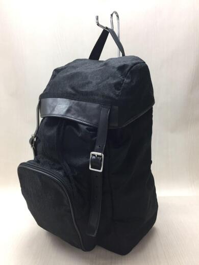 画像：SAINT LAURENTリュック/--/BLK/総柄/バックパック2