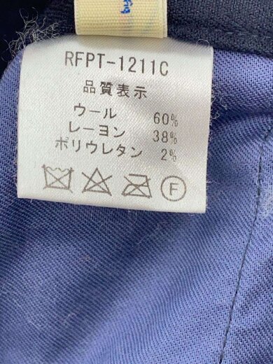 商品画像：ウールワイドタックパンツ/FREE/ネイビー/RFPT-1211C/着用感有 6