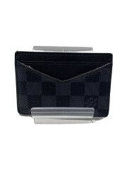 ネオ・ポルトカルト_ダミエ・グラフィット/PVC/BLK/総柄/メンズ