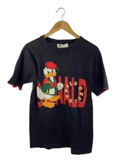 商品画像：Tシャツ/M/コットン/BLK/無地 1