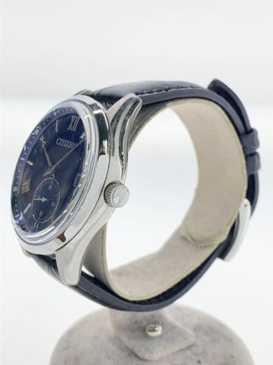 商品画像：ソーラー腕時計/アナログ/レザー/NVY/BLK/B690-S117518/エコドライブ 2