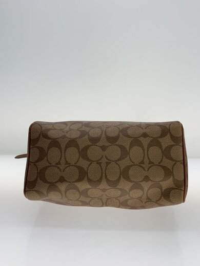 画像：COACHショルダーバッグ/PVC/BRW/総柄/F533124