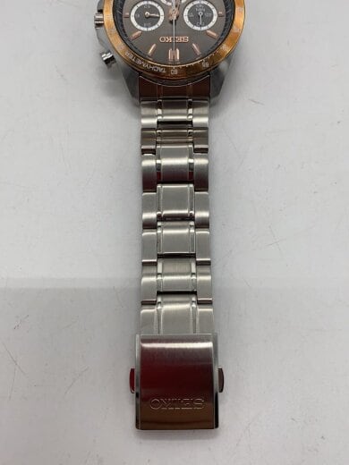 商品画像：クォーツ腕時計/アナログ/ステンレス/BRW/SLV/SS/8T63-00D0/クロノグラフ 5