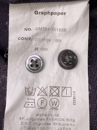 商品画像：半袖シャツ/2/コットン/無地/GM201-50166B 4