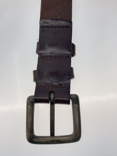 商品画像：ベルト/レザー/BRW/無地/メンズ 5
