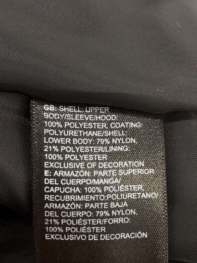 商品画像：ジャケット/L/ポリエステル/GRY/無地/721617 4