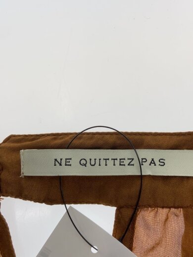 商品画像：長袖ブラウス/FREE/シルク/BRW/010182413 3