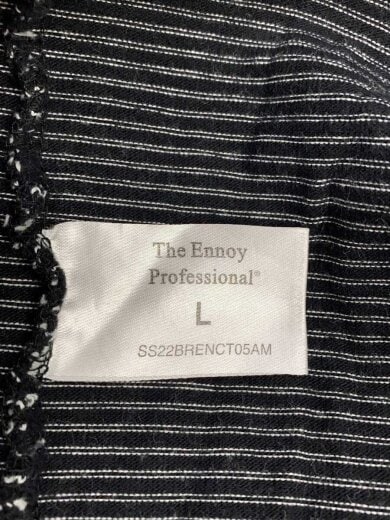 商品画像：長袖Tシャツ/L/コットン/BLK/ボーダー/SS22BRENCT05AM 3