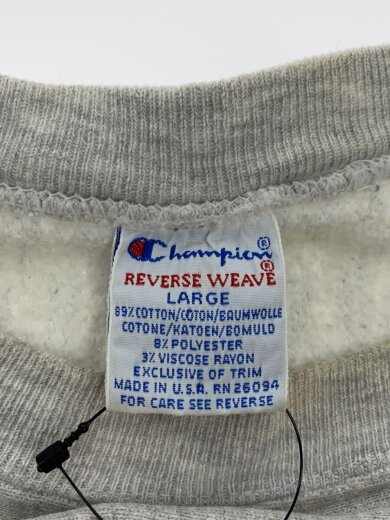 商品画像：90s/REVERSE WEAVE/スウェット/L/コットン/GRY// 3