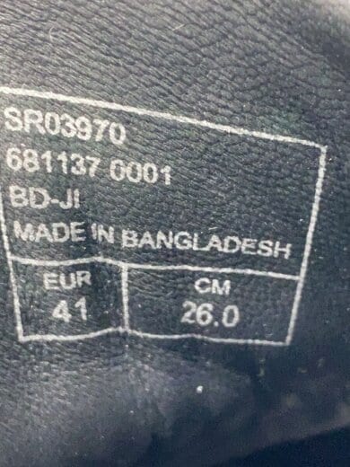 商品画像：ブーツ/26cm/BLK/レザー/SR03970 5