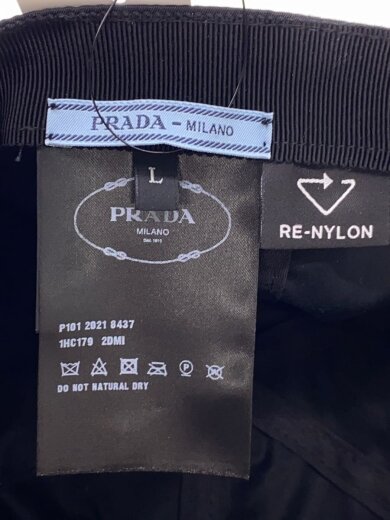 商品画像：ロゴキャップ/L/ナイロン/BLK/無地/メンズ/1HC179 5