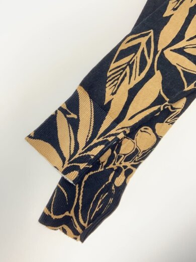 商品画像：ニット・セーター(薄手)/XS/コットン/BLK/花柄// 5