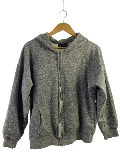 商品画像：ジップパーカー/--/コットン/GRY 1