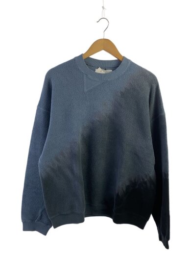 商品画像：スウェット/Hand Dyed Twist Sweat/BLU// 1