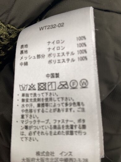 商品画像：HAPPY JACKET/S/ナイロン/KHK/WT232-02 4