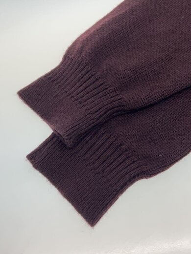 商品画像：ニット・セーター(厚手)/L/ウール/BRD/AS62-453 5