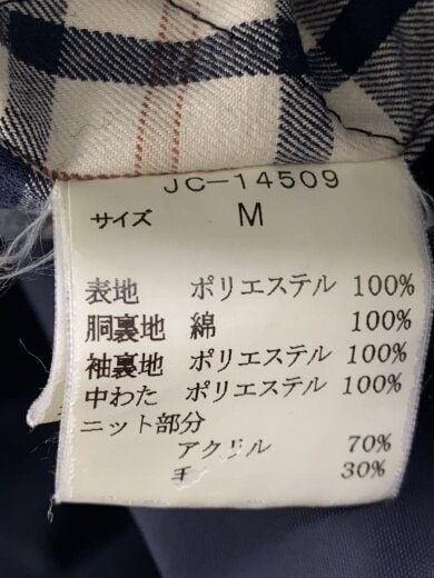商品画像：ジャケット/M/ポリエステル/NVY/JC-14509 4