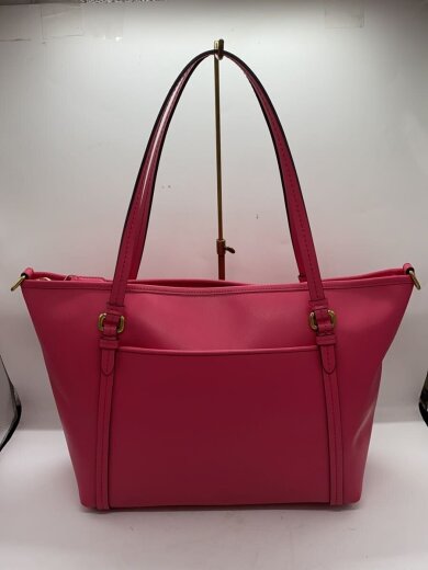 商品画像：トートバッグ/レザー/PNK/無地/F25667 3