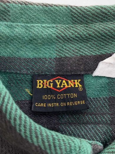 商品画像：70s/ネルシャツ/--/コットン/GRN/チェック 3