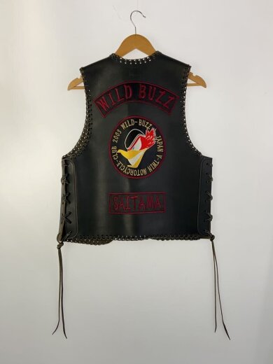 商品画像：ベスト/WILD BUZZ/パッチ剥がれ/BLK 2