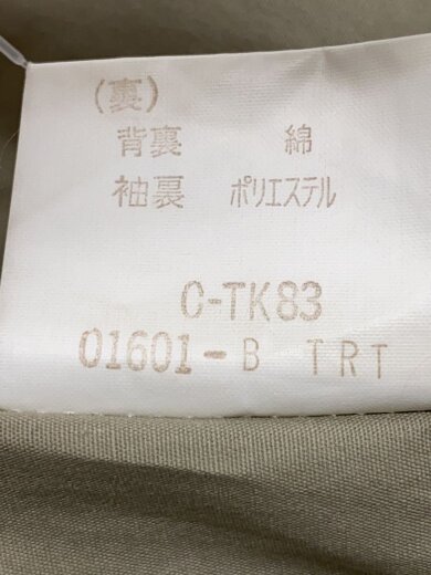 商品画像：コート/--/コットン/BEG/無地 5