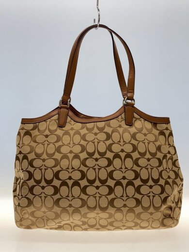 商品画像：ハンドバッグ_シグネチャー/キャンバス/BEG// 3