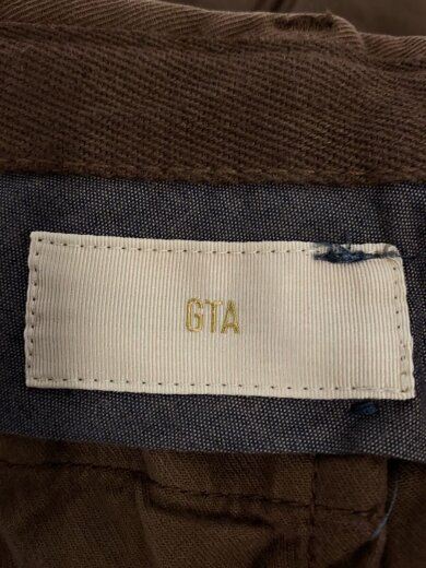 商品画像：SLIM FIT/STRETCH FABRIC/スラックスパンツ/52/コットン/BRW/無地/GTA-CU2// 4
