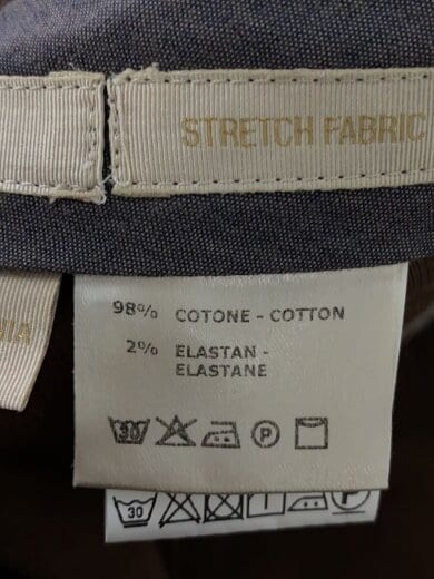 商品画像：SLIM FIT/STRETCH FABRIC/スラックスパンツ/52/コットン/BRW/無地/GTA-CU2// 6