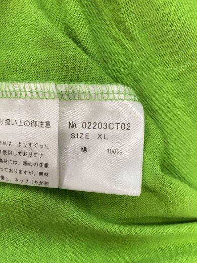 商品画像：Tシャツ/XL/コットン/GRN/プリント/02203CT02 4