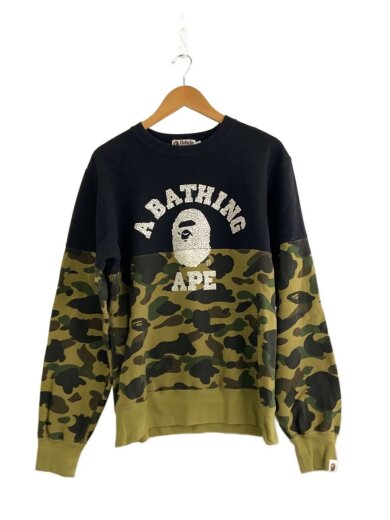 商品画像：1ST CAMO COLLEGE CREWNECK/スウェット/XL/コットン/カモフラ/001SWB801001X// 1