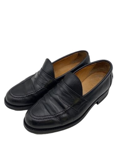 商品画像：ENGLAND製/ローファー/US7.5/BLK/レザー/8128B 1