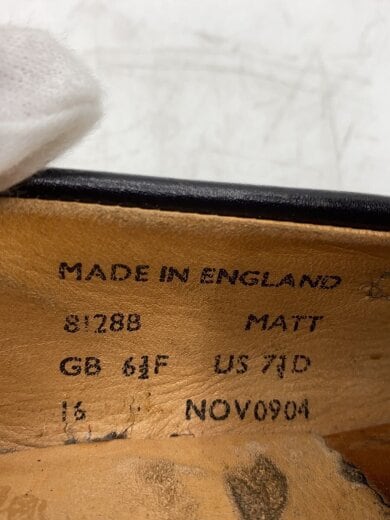 商品画像：ENGLAND製/ローファー/US7.5/BLK/レザー/8128B 7