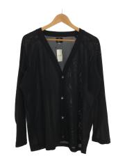 カーディガン(薄手)/L/ポリエステル/KP243/V NECK CARDIGAN -Poly Mesh