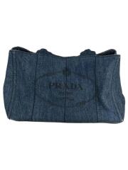 トートバッグ/キャンバス/BLU/B1877B