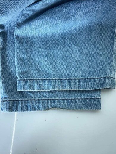 商品画像：Two-tuck Wide Tapered Pants/ツータック/デニムチノボトム/30/コットン/ブルー/青 6