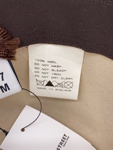 商品画像：ハット/帽子/7 1/8/ウール/BEG/レディース 6