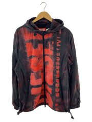 ナイロンジャケット/48/ナイロン/BLK/J-WARRETT-LOGO-LOGO/FG7637