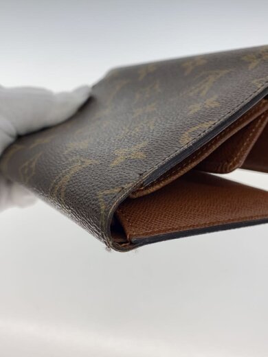 商品画像：ポルト・トレゾール・エテュイ・パピエ_モノグラム・キャンバス_BRW/PVC/BRW/レディース// 7