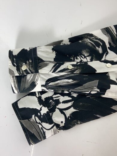 商品画像：長袖シャツ/2/コットン/WHT/総柄/22-FW-USH-01 5