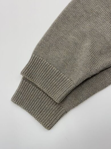 商品画像：ニット・セーター(厚手)/M/ウール/GRY/無地/51-10-122006 5