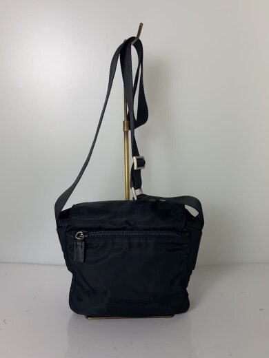 商品画像：ショルダーバッグ/ナイロン/ブラック/三角ロゴ 3