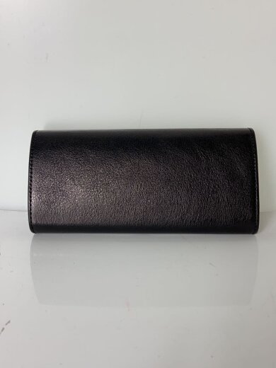 商品画像：コンチョスナップボタン/長財布/カードケース/札入れ/レザー/ブラック/メンズ 2