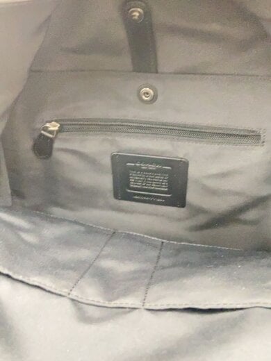 商品画像：リュック/--/BLK/F11250/ベースボールステッチチャールズレザーバッグ 6