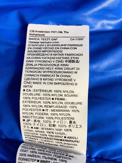 商品画像：ブルゾン/M/ナイロン/BLU/無地/ROUND JACKET/ラウンドジャケット 5