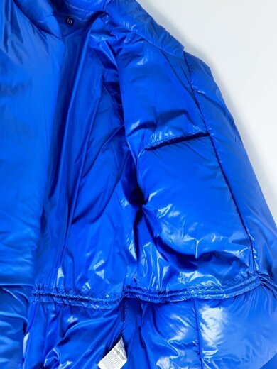 商品画像：ブルゾン/M/ナイロン/BLU/無地/ROUND JACKET/ラウンドジャケット 7