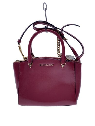 商品画像：ハンドバッグ/2WAY/ショルダー/チェーンバッグ/レザー/RED// 1